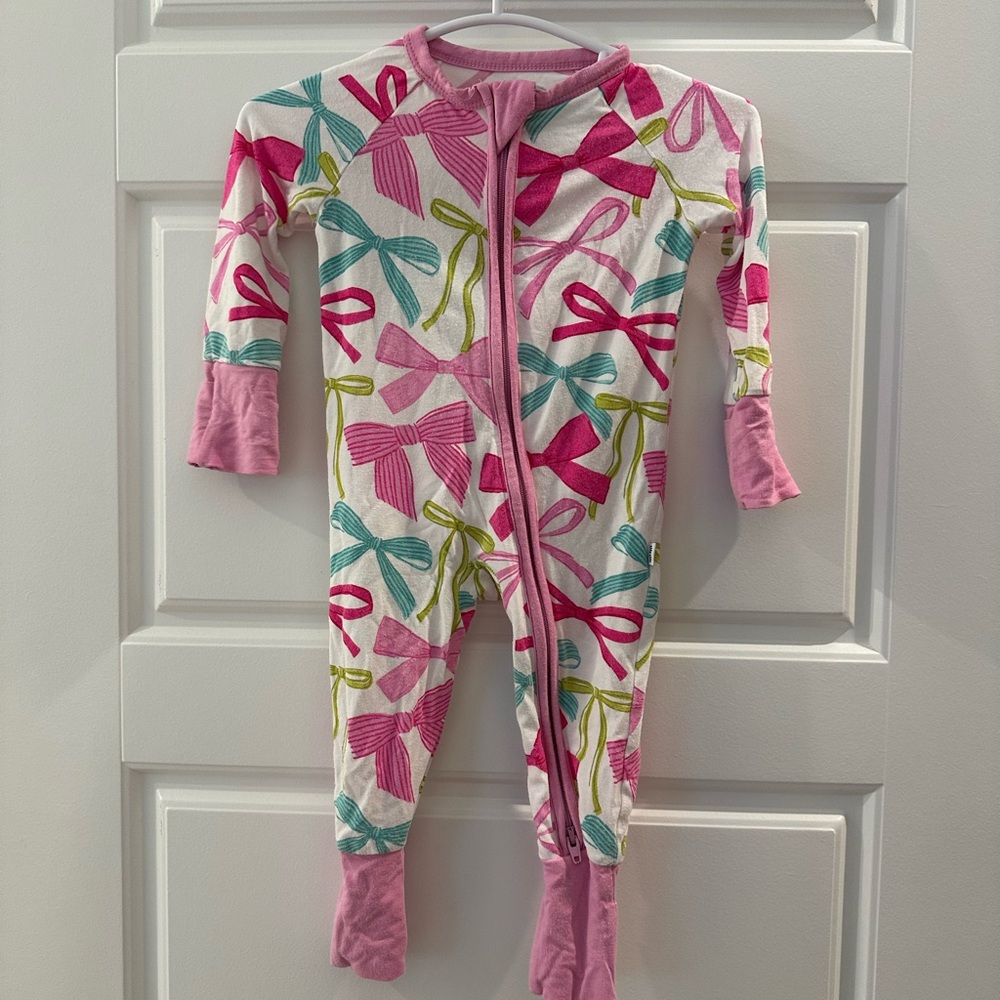 Little Sleepies Precious Bows One Piece